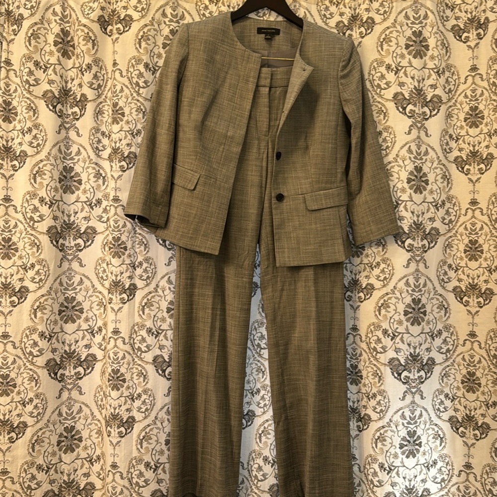 Ann Taylor Grey Suit